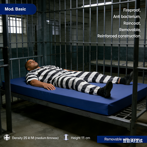 <span class=keywords><strong>Matelas</strong></span> personnalisés pour centres de détention et hôpitaux - <span class=keywords><strong>Matelas</strong></span> ignifuges, imperméables, anticorrosion et résistants à l'usure - Product Image 5