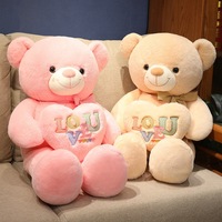 Ours en peluche le plus vendu, en polyester, design coussin moelleux, cadeau idéal pour la Saint-Valentin et les anniversaires