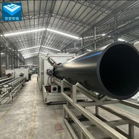Tuyau de drainage en PEHD anti-corrosion, gamme de diamètres DN50mm-DN800mm, tuyau en plastique PEHD pour système d'égouts et de drainage municipaux