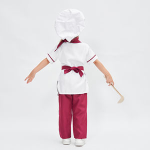 Juego de 5 Delantales de Cocina <span class=keywords><strong>para</strong></span> Niños, <span class=keywords><strong>Disfraz</strong></span> de <span class=keywords><strong>Chef</strong></span> <span class=keywords><strong>para</strong></span> <span class=keywords><strong>Niñas</strong></span>, <span class=keywords><strong>Disfraz</strong></span> de Halloween, <span class=keywords><strong>Disfraz</strong></span> de Cocina y Repostería, Juego de Roles Infantil, Disfraces de Mini <span class=keywords><strong>Chef</strong></span> - Product Image 5