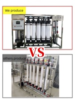 Système de purification d'eau UF à lavage automatique 4000L/H pour toute la maison/la communauté, élimine les bactéries, membrane UF 0,01μm