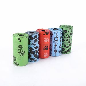 Sacs à déjections canines biodégradables portables, écologiques et parfumés, en plastique, pour chats et chiens, style simple, par le fabricant - Product Image 4