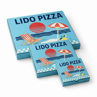 Muestra Gratuita, Precio de Fábrica Bajo, Caja de Papel para Comida Rápida de Grado Alimenticio, Contenedor Desechable para Empacar Hamburguesas y Pollo Frito