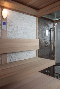 HS-SR1388 Dampfdusche Holz/ Dampfsauna/ Dampftherapie-Saunakabine - Product Image 4