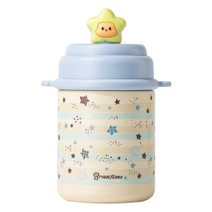 Dreamtime Stainless Steel Straw Cup 316 Insulated Kids Portable School <b>Bottle</b> With Star Design - Product Image 3