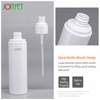 Pompe pulvérisatrice PET prête à l'emploi 100ml-150ml pour émulsion, lotion, essence, soins de la peau, écologique, rechargeable, pour marque de beauté, marque privée