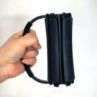 HM OEM Caddy de golf personnalisé moulé sur mesure, porte-clubs portable à 6 emplacements, support à fixation rapide pour practice, support de practice, léger, pour plus de 500 coups