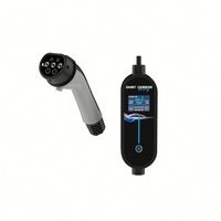 Nouveau chargeur EV portable YCX YCX 16A 3,5 kW Type 2/Type 1/GBT avec entrée 200-220V certifié CE pour voitures électriques