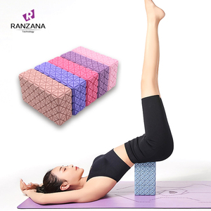 Mật Độ Cao TPE + EVA Yoga Khối Pilates Thực Hành Nhà Tập Thể Dục Tập Thể Dục Kim Cương Mô Hình Yoga Khối - Product Image 2