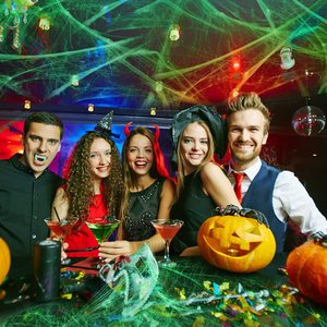 Telarañas Luminosas <span class=keywords><strong>de</strong></span> Halloween <span class=keywords><strong>para</strong></span> Interiores/Exteriores, Telarañas Brillantes en la Oscuridad, Decoración <span class=keywords><strong>para</strong></span> Fiestas y Festivales, PET+Algodón, 20x25x1 - Product Image 3