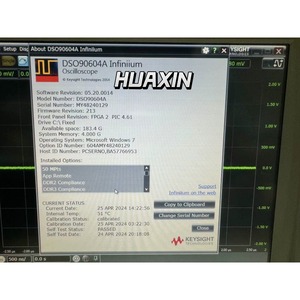 ออสซิลโลสโคป Agilent KEYSIGHT Infiniium DSA90604A ประสิทธิภาพสูง 6GHz 20GSa/s มือสอง hx - Product Image 2