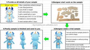 Peluche Samurai Nero in Cotone PP, Peluche <span class=keywords><strong>Darth</strong></span> Vader Personalizzabile, Peluche Jedi Nero con Lama Blu, con OEM ODM - Product Image 5