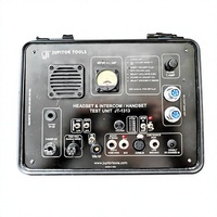 Intercom portable pour avion avec écouteurs, nouvelle unité d'assemblage de test de signal audio Free Fit Jupitor JT-1313