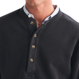 เสื้อฮู้ดดี้ผู้ชายแบบสองชิ้น คอปกติดกระดุม แขนยาว คุณภาพสูง - Product Image 5