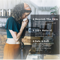 Base de Savon à la Glycérine Pure Transparente Bio et Végane à Faire Fondre et à Couler, Personnalisable pour la Fabrication DIY de Savons