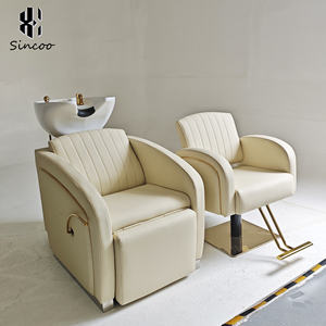 Lüks yüksek kalite şekilli pamuk masajlı saç yıkama koltuğu <span class=keywords><strong>Salon</strong></span> dükkanı için özelleştirilebilir boya şampuanı yatak - Product Image 3