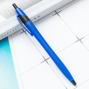 Atacado de Alta Qualidade Promocional Azul Marinho + Preto Custom LOGO Ball Pen Presente Multi Função Publicidade Plástico Canetas Esferográficas - Product Image 1