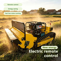 Cortadora de Césped Industrial con Control Remoto para Todo Tipo de Terrenos, Inclinación de 60 Grados, con Motor Diésel