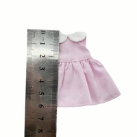 Robe de poupée une pièce à la mode de style occidental Ob11 pour poupée YMY à l'échelle 1/12, convient aux vêtements de poupée Si 2.0 Little Naughty Molly