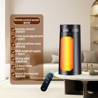 Nouveau modèle de chauffage portable à humidification par atomisation PTC, radiateur télécommandé 6M avec effet flamme