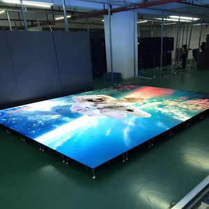 Écrans LED de location extérieurs couleur pleine P3.91, affichage publicitaire 3D, écran de piste de danse, mur vidéo LED de location, écran LED - Product Image 1