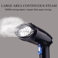 Défroisseur Vapeur Portable Électrique Compact 1500W avec Réservoir d'Eau de 302ml pour la Maison et les Voyages