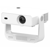 Proyector Portátil Android 14, Mini LED de Bolsillo, Cine en Casa, Corrección Trapezoidal Automática, Decodificación 720P 4K