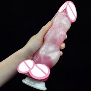 FAAK New Arrival Rosy Monster <b>Dildo</b> Erotic Small Sex Toy Smooth Soft Silicone Massage for Women Adult Sex Toy - Product Image 1
