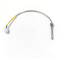 Capteur de température industriel à sonde unique, type aiguille, haute précision, résistance thermique en platine PT100, système 3 fils, IP66, 0,01°C