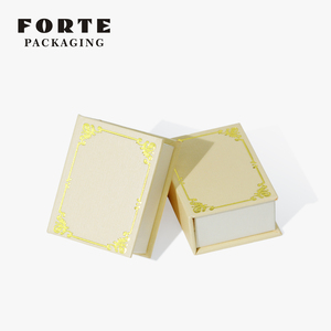 FORTE Wholesale New Design Candy Color <b>Book</b> Shape Cardboard Ring Earring Packaging <b>Box</b> Paper Jewelry <b>Box</b> With Logo - Product Image 4
