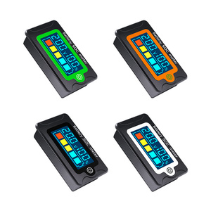 Peafair-<span class=keywords><strong>Monitor</strong></span> de capacidad de polímero ternario, indicador de batería de litio y hierro impermeable con medidor de voltaje de CC 12V, 24V, 36V - Product Image 1