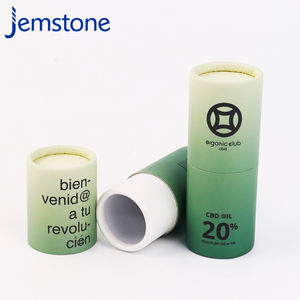 Aceptamos personalización cilindro cartón regalo tubos de papel caja embalaje marrón Kraft café redondo tubo de papel lata - Product Image 4