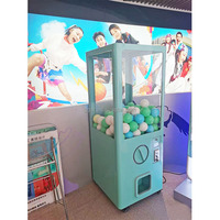 Distributeur de capsules Gachapon personnalisé à monnayeur pour jouets en plastique et en fer
