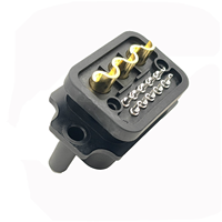 Connecteur de stockage ESS personnalisable en laiton 3+10 broches vers 13 broches, empilable, pour système d'alimentation nouvelle énergie, 50A 60A 70A, boîtier en nylon IP67 12V