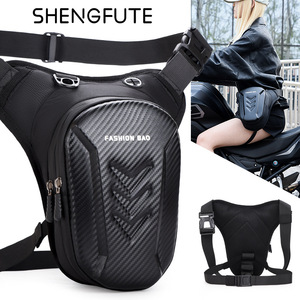 <span class=keywords><strong>Borsa</strong></span> <span class=keywords><strong>da</strong></span> <span class=keywords><strong>Gamba</strong></span> Tattica Impermeabile in PU Riflettente con Cerniera per <span class=keywords><strong>Uomo</strong></span>, Ideale per Moto e Sport all'Aperto - Product Image 2