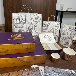 Custom Printed Large Paper Food Box with Compartments for Restaurant Takeaway Packaging - Product Image 6
