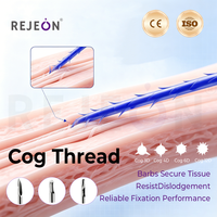 K REJEON Mono Screw Thread 26g 38mm PDO/PCL/PLLA Korea MSDS/ISO/CE untuk Pelatihan Estetika Pengencangan Wajah OEM/ Pengiriman Cepat