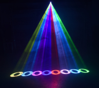 Luz Láser Profesional de 10W, 2.95kg, Cuerpo Resistente, Control DMX512 RGB para DJ, Discoteca, Boda, Alquiler para Eventos