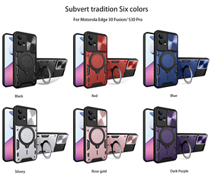   Funda Protectora para Lente de Cámara para <span class=keywords><strong>MOTO</strong></span> G STYLUS 5G 2024 y <span class=keywords><strong>MOTO</strong></span> Edge 30 Fusion 2024 con Anillo de Soporte Incluido - Product Image 2