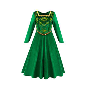 Nuovo film d'animazione Shrek <span class=keywords><strong>vestito</strong></span> Cosplay per bambini <span class=keywords><strong>Fiona</strong></span> principessa Costume di Halloween con tuta mantello adulti festa di natale - Product Image 3