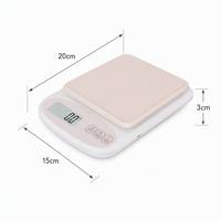 Báscula Digital de Cocina de Alta Precisión 6kg/0.1g, Báscula Electrónica para Pesar Alimentos con Función de Tara para Hornear, Cocinar y Preparar Comidas