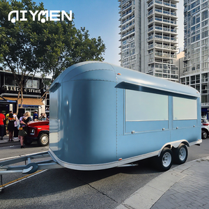 Conlin Concession Fast Float Chariot de camion mobile Commercial Bicycle Street Remorque mobile pour pizza avec certification CE - Product Image 6