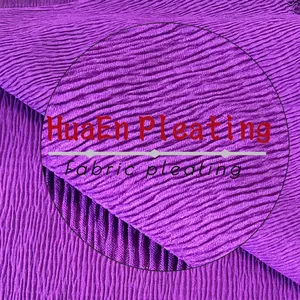 HuaEn Pleating ZJ-816D plisse plissado ruffles fabric pleating machine for dress scarf