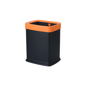 Large-capacity direct-discharge trash can for home use in living room, bedroom, <b>kitchen</b>, and bathroom. Made of PP material, it - Product Image 5