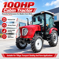 Tracteur agricole diesel 4x4 mini EPA 50cv 80cv 120cv 140cv avec livraison gratuite