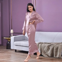 Pyjamas en soie de luxe personnalisés, vêtements de nuit en soie, pyjamas en soie pour couples, pyjamas en soie pour hommes et femmes, ensemble de pyjamas en soie, vêtements de nuit