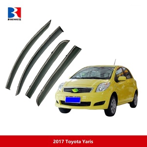 Déflecteurs de fenêtre latérale pare-pluie pour Toyota Cruiser 2019-2020 accessoires auto - Product Image 3