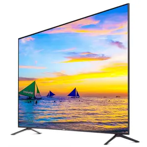 Wholesale cheap 4K Smart 40 50 60 100 inch 16:9 TV Wide Screen OEM custom CE Certificate LED Television