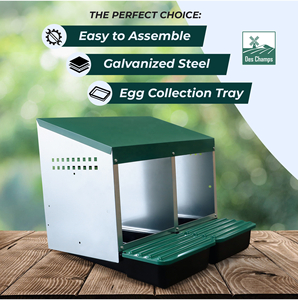 Tùy chỉnh về phía trước triển khai & rollaway, hen & Gà làm tổ hộp với trứng bảo vệ đẻ Bộ sưu tập Nắp - Product Image 2