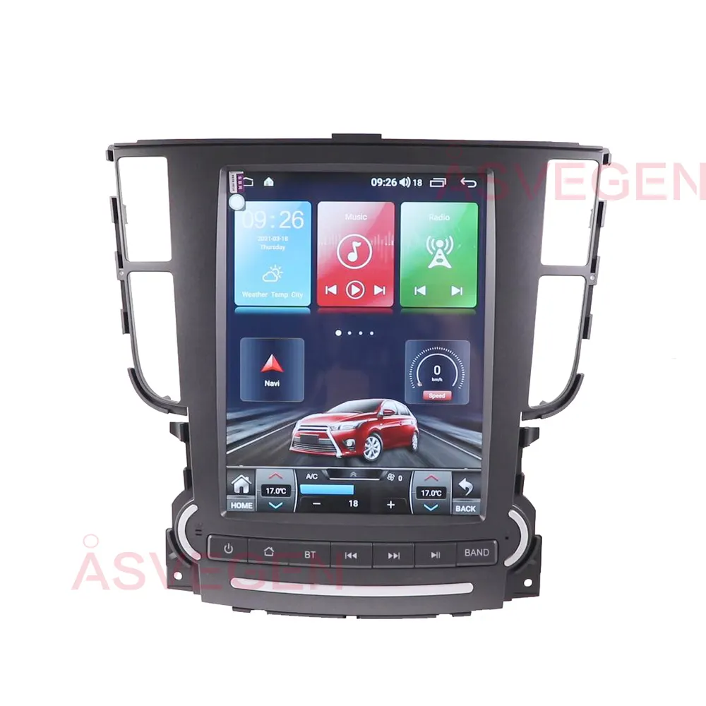 Android 12 Tesla 6 + 128gb Автомобильный DVD-проигрыватель для Acura TL 2005-2008 с GPS-навигационной системой